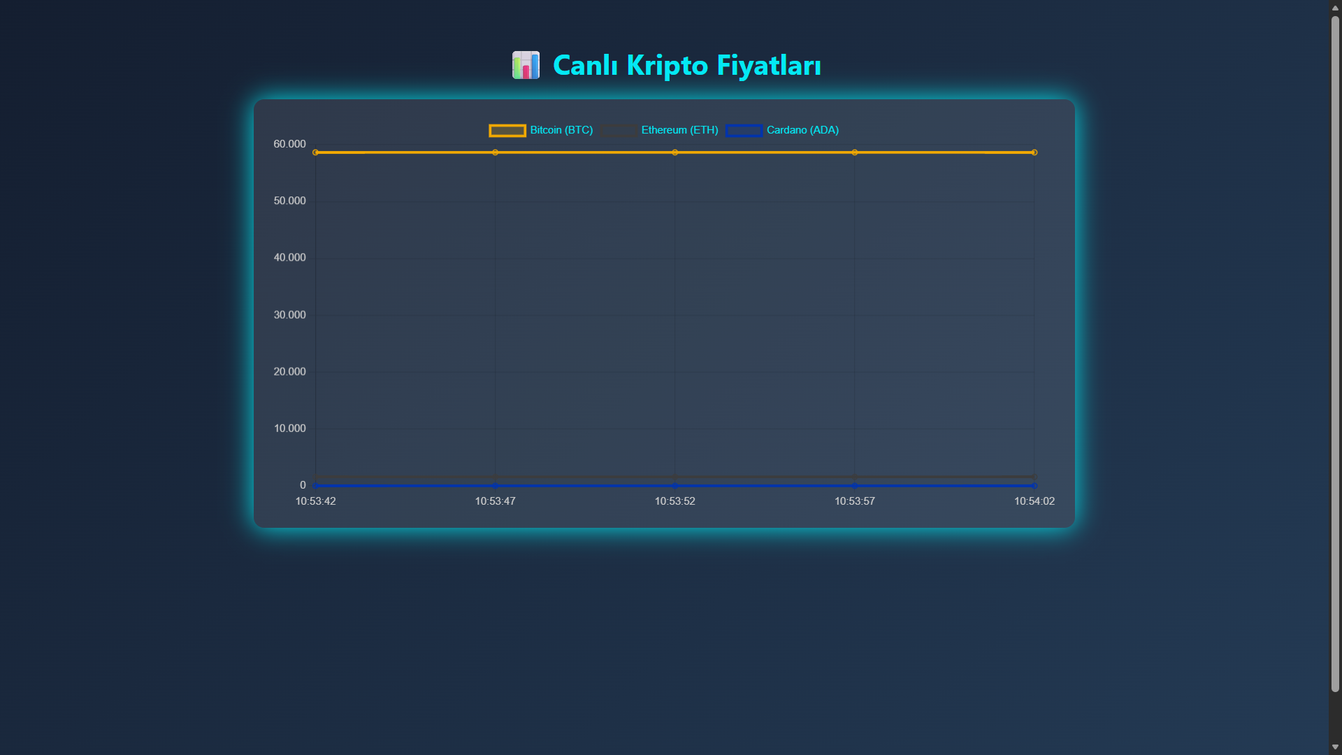 Kripto Analizi — proje ekran görüntüsü