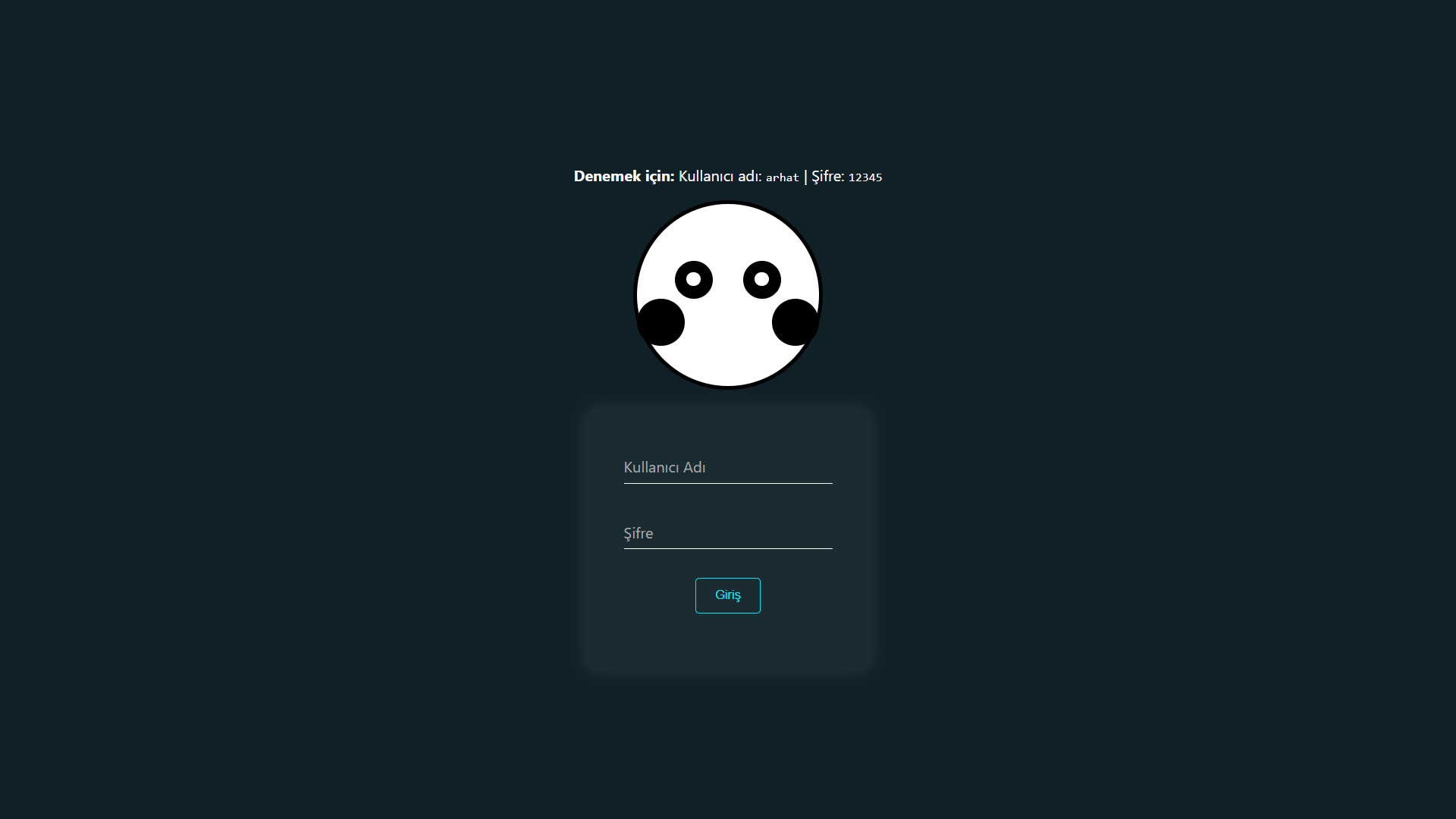 JSLogin — proje ekran görüntüsü